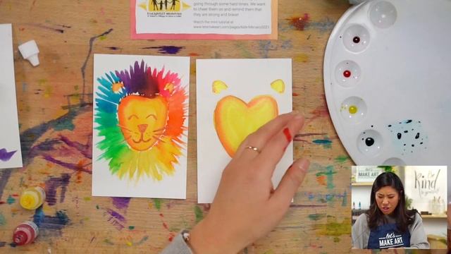 Let's Make Art Matter | Children's Watercolor Art Activity by Nicole Miyuki of Let's Make Art смотреть онлайн