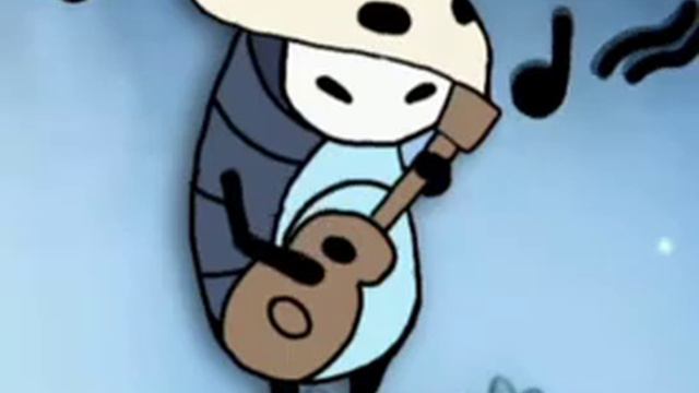 Quirrell plays the guitar. Квиррелл играет на гитаре 🎸🎶 смотреть онлайн