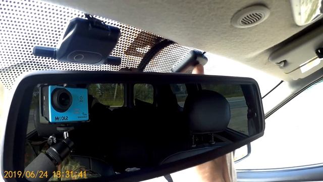 Обзор зеркала регистратора Phisung V9 смотреть онлайн