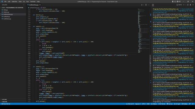 Python Turtle Archery смотреть онлайн