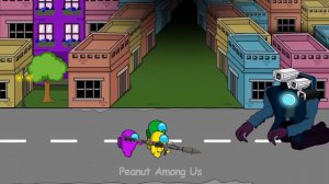 어몽어스 VS Zombie Among Us Giant |  Among Us Animation