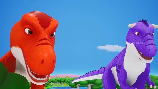 Allosaurus vs Big T- rex | Dinosaur Eggs War | Epic Battle of Dinosaurs at Jurassic World смотреть онлайн