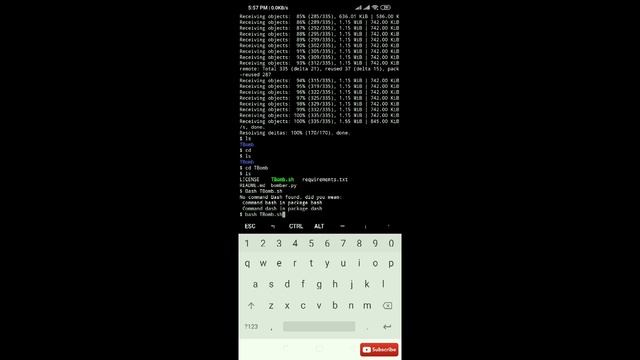 Termux_TBomb spam call and sms bomber смотреть онлайн