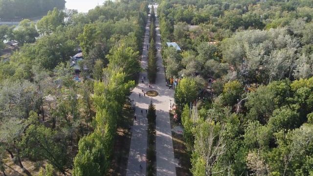 г. Уральск, городской парк им. Кирова. смотреть онлайн