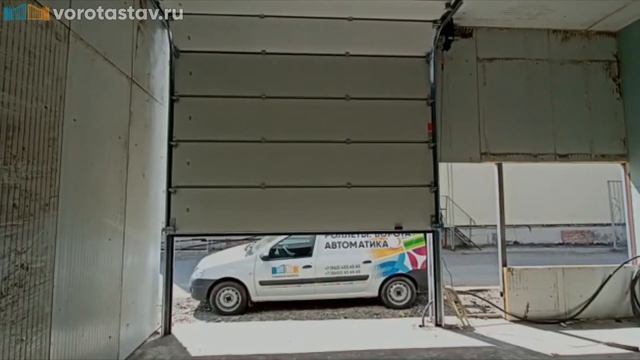 Секционные ворота Алютех Trend - Портфолио смотреть онлайн