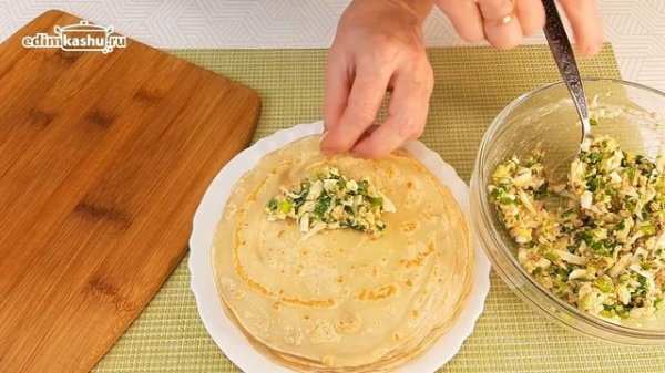 Пять начинок для фаршированных блинчиков. Подобрала для вас самые вкусные и простые рецепты.