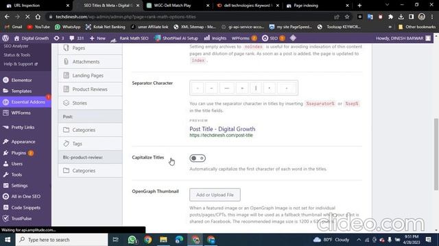 How to fix excluded by 'noindex' tag #blogging #wordpress #googlesearchconsole #viral #youtube смотреть онлайн