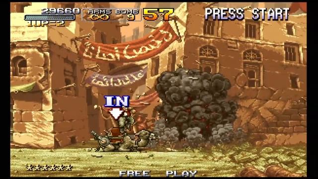 Metal Slug Anthology (PS4) Metal Slug 2 - Mission 1 смотреть онлайн