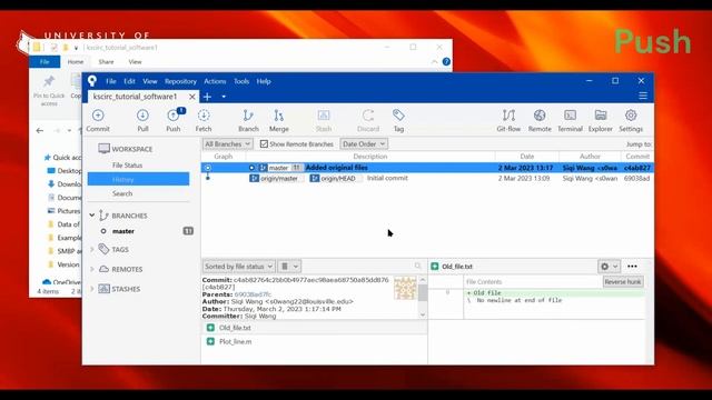 How to upload files to the remote repository on Bitbucket for the first time by using SourceTree смотреть онлайн