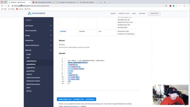 Data Display With ApexCharts | Vanilla JS & React смотреть онлайн