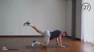 50-МИН КАРДИО-HIIT-ТРЕНИРОВКА – НИЗКАЯ УДАРНАЯ УДАРНОСТЬ – Все тело, без оборудования, без повтора