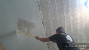 Чем легко и быстро снять старую побелку