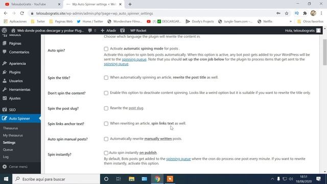 ?⚡Descargar Auto Spinner Plugin Free Download for Wordpress смотреть онлайн