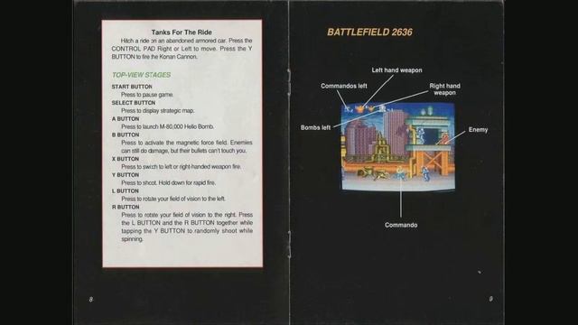 Contra III: The Alien Wars - Game Manual (SNES) (Instruction Booklet) смотреть онлайн