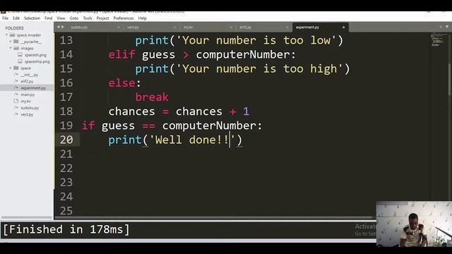 Guess my number(Python beginner project) смотреть онлайн