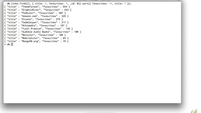 Learning MongoDB part12 queries 5 смотреть онлайн