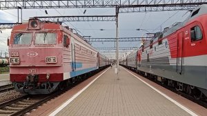 «Параллельный старт» поезда № 346 и 204 отправляются со станции Краснодар-1