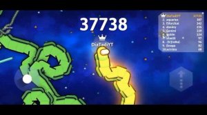 Snake.io - Lime Crewmate! RECORD! SCORE 80362 KILLS 1878! Snakes Among Us! SNAKEio GAMEPLAY EVENT