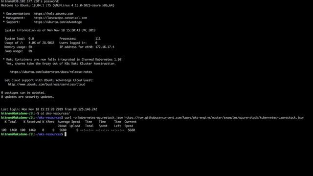 Install the AKS Engine on Azure Stack to Deploy a Kubernetes Cluster смотреть онлайн