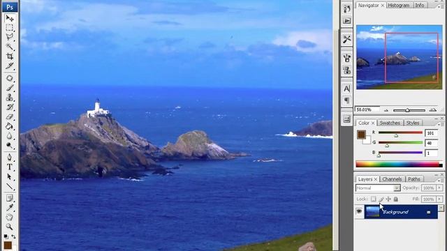 23 Урок. Фотошоп. Наведение резкости в рельефах. смотреть онлайн