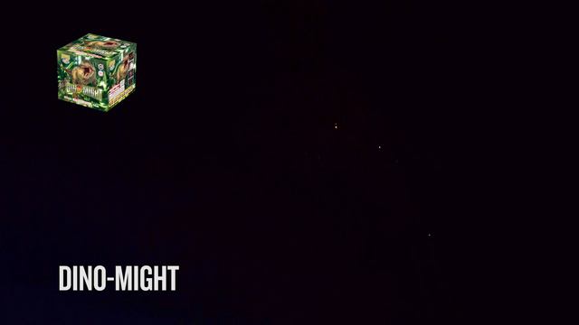 Dino-Might 500g Firework from World Class - 9 Shots Saturn Effect - 3D Label смотреть онлайн