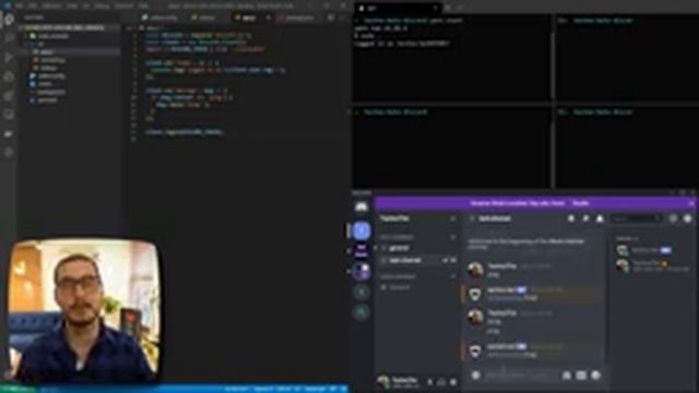 Let's Build a Discord Bot Using DiscordJS - Moderator Bot смотреть онлайн