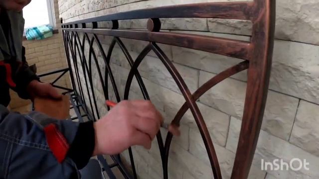 Кованая скамейка и стол-консоль. Ручная ковка! смотреть онлайн