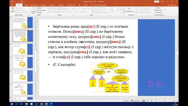4 класс. Русский язык. Аюбова А.А. Тема: "Правописание безударных личных окончаний глаголов..." смотреть онлайн