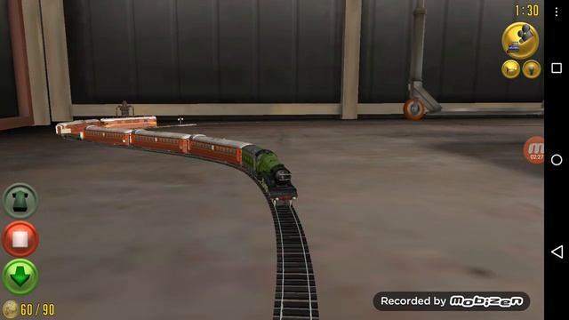 My First Trainz set, Flying Scotsman Garage Gameplay смотреть онлайн