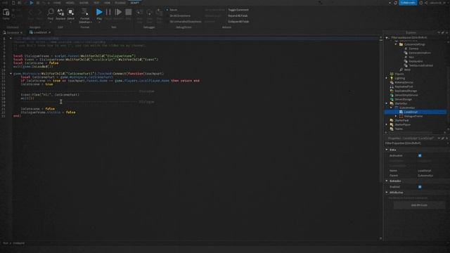 КАК СДЕЛАТЬ КАТ СЦЕНУ В ROBLOX STUDIO #gamedev #robloxstudio #tutorial #roblox #game