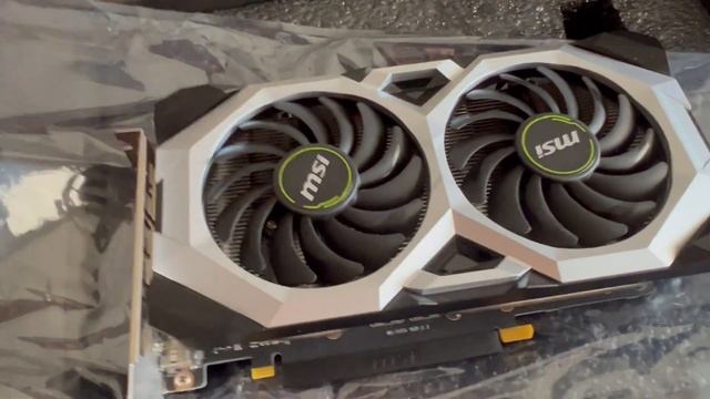 Nvidia MSI Ventus GeForce RTX 2060 OC Edition de 6GB смотреть онлайн