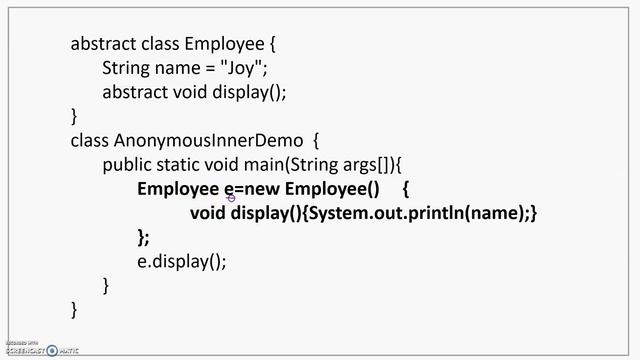 Nested Classes in Java смотреть онлайн
