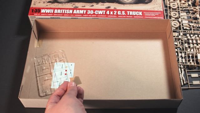 Official Unboxing - WWII British Army 30-cwt 4x2 GS Truck (A1380) смотреть онлайн