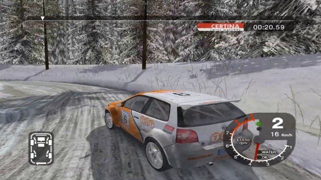 Карьера Colin McRae Rally 2005 на высокой сложности. Прохождение #1 VW POLO смотреть онлайн