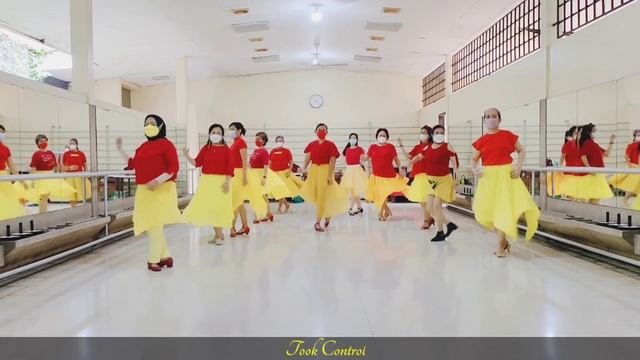 Took Control Line Dance (Choreo by Kim Ray) Danced by Groovy Hotclass смотреть онлайн