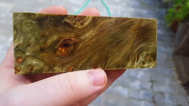 Стабилизированный кап карагача/Stabilized elm burl смотреть онлайн