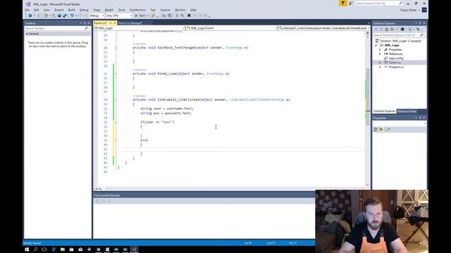 C# Create your login system with xml - PART 1 смотреть онлайн