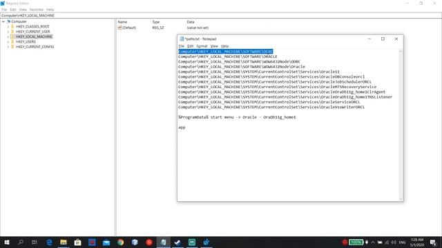 شرح إزالة تثبيت قاعدة بيانات اوراكل | How To Uninstall Oracle Database смотреть онлайн