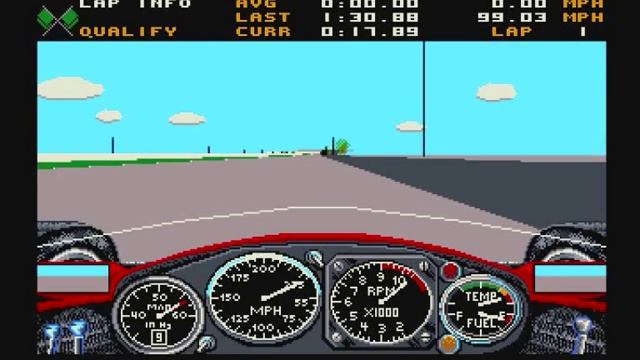 Indianapolis 500: The Simulation - Amiga - Fast Lap: 0'38"45 смотреть онлайн
