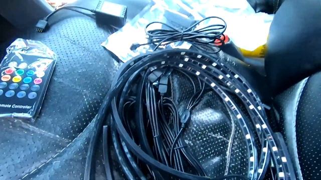 Установка Диодных Лент на Днище Автомобиля Своими Руками ! смотреть онлайн