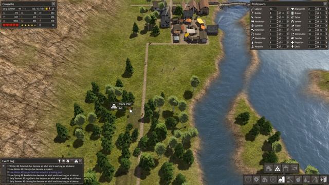 Banished #17 - Улучшаем дороги смотреть онлайн
