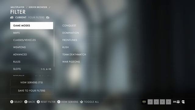 Battlefield 1 server browser tutorial смотреть онлайн