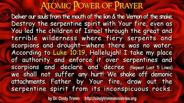 Atomic Power of Prayer by Dr Cindy Trimm! смотреть онлайн