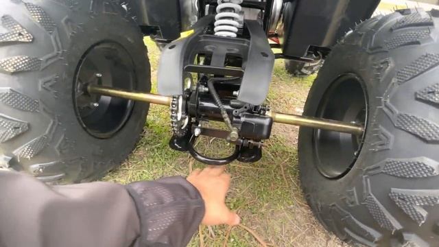 Квадроцикл детский ATV-125F  (Колеса 8дюймов, Родительский контроль)