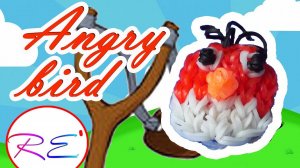 Angry bird Red из серии «Пучеглазики». Уровень новичок. RE'зиночки - rainbow loom