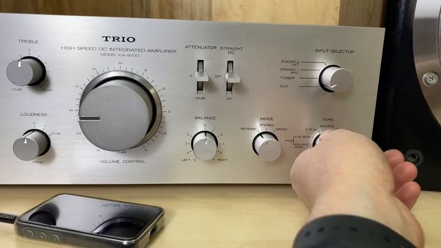 Комплект technics SB-CD520 + Trio KA-8100 смотреть онлайн
