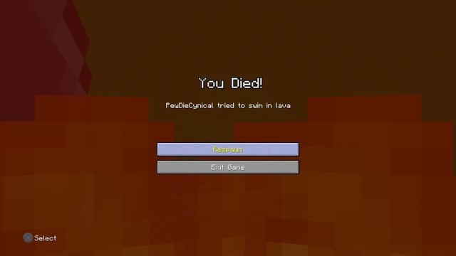 Minecraft Lava death green screen смотреть онлайн