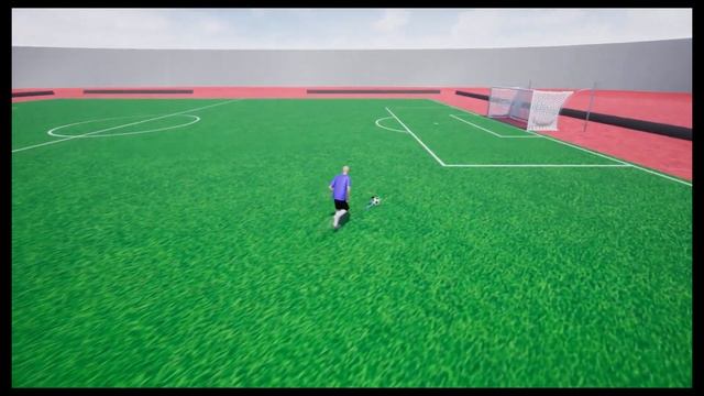 UE4 Game Futebol / Soccer Game / BallControl And RunninBall /Kick/ Update 0.2