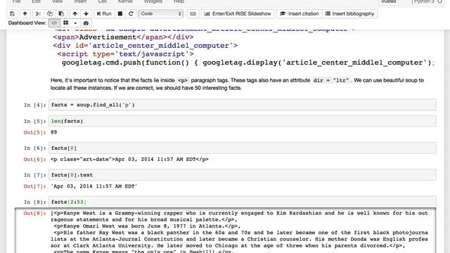 Intro to Webscraping with Requests and BeautifulSoup смотреть онлайн