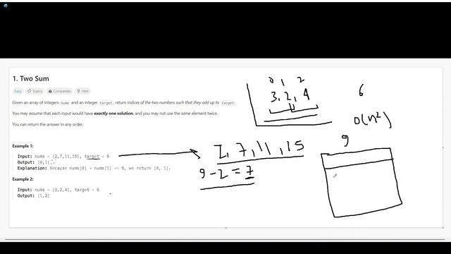 Two Sum | Leetcode 1| Python Solution| Google | Amazon смотреть онлайн